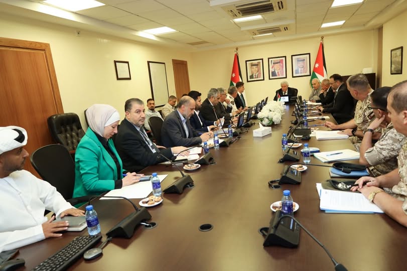 القطامين يترأس اجتماع اللجنة الحكومية العليا لمشروع سكة حديد ميناء العقبة – الشيدية – معان